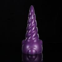 UNIBEAR tapered spiral horn shape with rounded tip